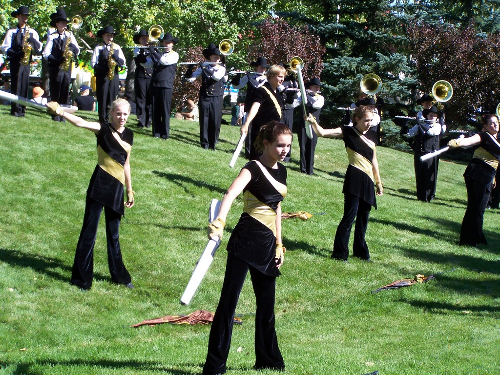Calgary Stetson Show Band at Spruce Meadows 05