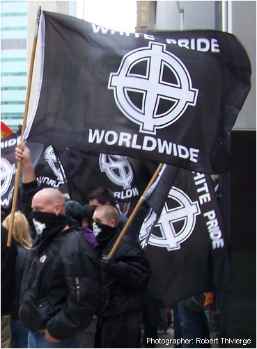 Waving flags of hate
